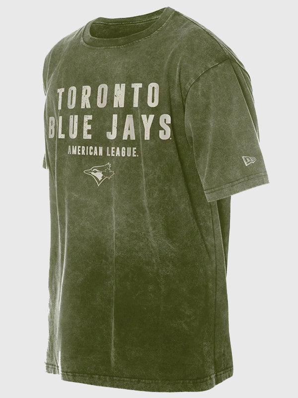 Toronto Blue Jays New Era 2026 Armed Forces Day T-Shirt featuring bold commemorative graphics and soft cotton construction