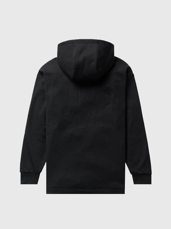 Recreated unisex Burton x UNDEFEATED fleece hoodie designed for movement and casual layering