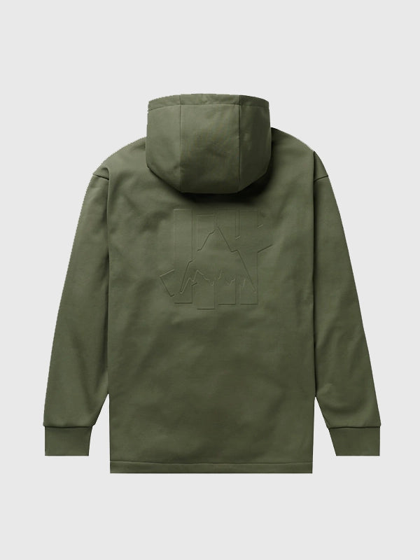2026 Burton UNDEFEATED inspired unisex performance hoodie in soft fleece with a modern silhouette