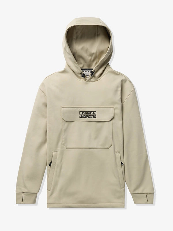 Recreated 2026 Burton UNDEFEATED unisex hoodie in fleece built for comfort and active styling