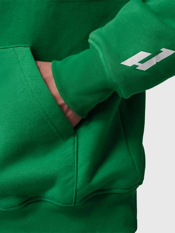 RECREATED Nike Philadelphia Eagles Jalen Hurts x Jordan Love Hurts 2026 hoodie in Kelly green with bold team styling