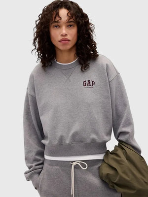 Gap x Victoria Beckham 2026 French Terry Sweatshirt featuring soft textured fabric and clean minimalist design detailing