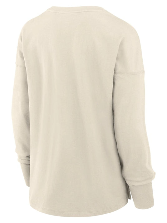 Atlanta Falcons 2025 Legacy Cream Long Sleeve Tee by Fanatics recreated for everyday wear.