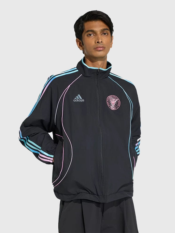 Audi Revolut F1 Team Inter Miami Adidas Track Jacket designed with full-zip front and streamlined athletic silhouette