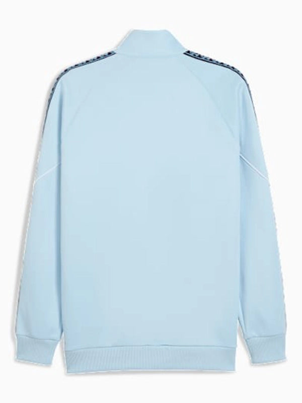 Light blue Puma Manchester City King Anthem Recreation jacket with a sharp silhouette and modern matchday energy