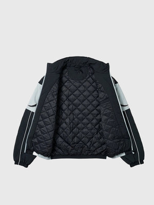 Skater-inspired RECREATED Palace Skateboards 2026 Horses jacket in unisex full-zip style with dynamic street graphics