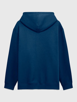 Navy Fanatics USA flag Jack Hughes hoodie built for everyday comfort with classic pullover silhouette
