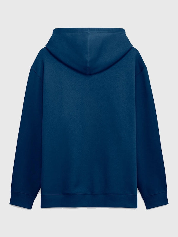 Navy Fanatics USA flag Jack Hughes hoodie built for everyday comfort with classic pullover silhouette
