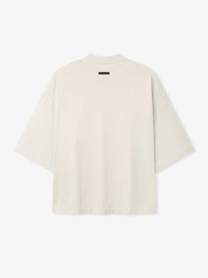 RECREATED Essentials Fear of God 2026 USA Baseball Merch T-Shirt in White featuring soft cotton fabric with a clean unisex casual silhouette