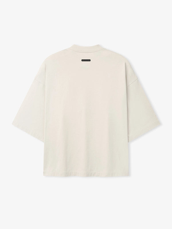 RECREATED Essentials Fear of God 2026 USA Baseball Merch T-Shirt in White featuring soft cotton fabric with a clean unisex casual silhouette