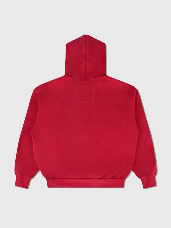 Aviator Nation University of Southern California 2026 red pullover hoodie offering midweight warmth and clean silhouette