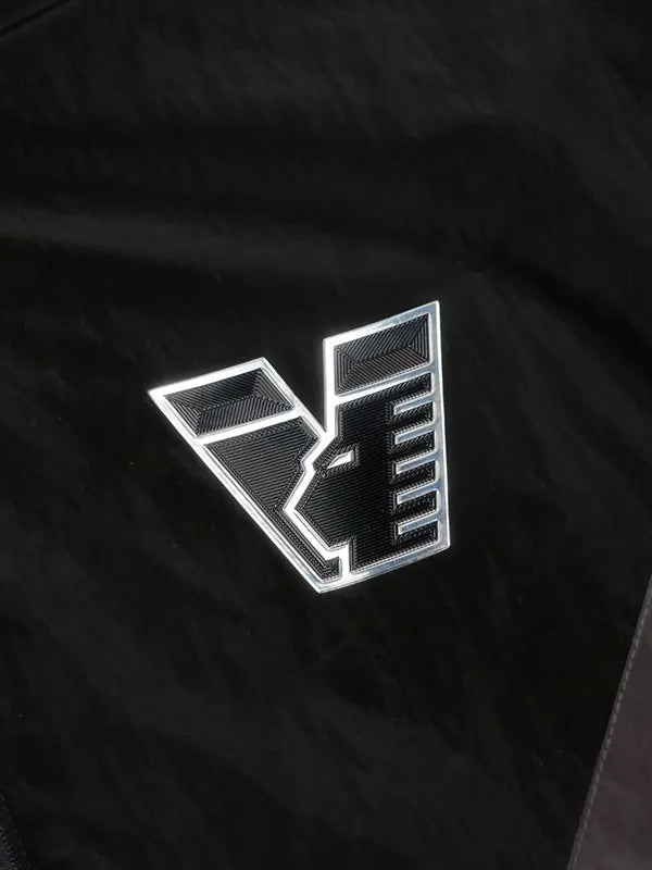 Recreated Unisex Nike Nocta x Venezia 25/26 track jacket in black featuring smooth finish and classic full-zip closure