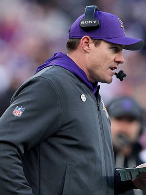 2025 Vikings sideline bomber jacket recreation in black with clean athletic detailing
