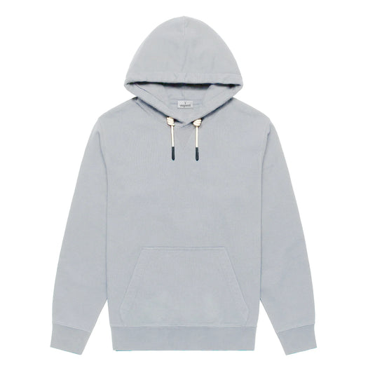 Vogacci White Fleece Hoodie Mens