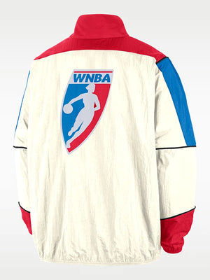 WNBA Nike Legends lightweight track jacket recreated with full-zip closure and smooth performance fabric