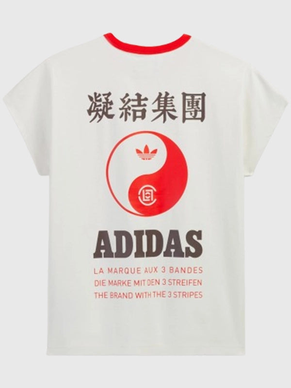 Adidas RECREATED CLOT Edison Chen white dolman t-shirt with a soft, comfortable feel