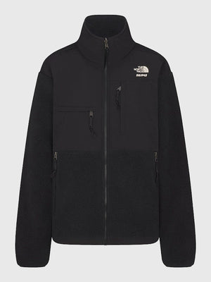 Recreation of the iconic 1995 Denali fleece jacket by The North Face x SKIMS with a modern update