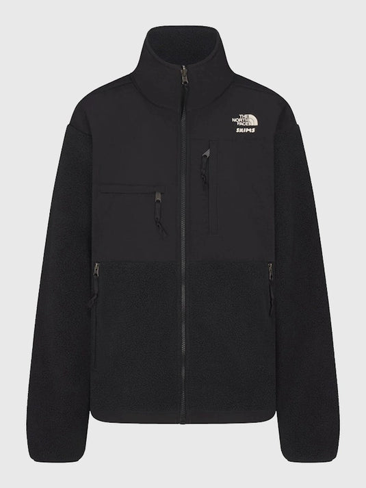 Recreation of the iconic 1995 Denali fleece jacket by The North Face x SKIMS with a modern update
